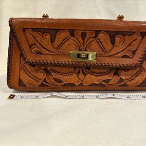 Handcrafted Leather Satchel - Brown